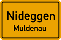 Straßenverzeichnis Nideggen Muldenau