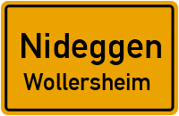 Straßenverzeichnis Nideggen Wollersheim