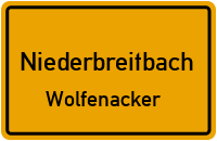 Sonnenstraße in NiederbreitbachWolfenacker