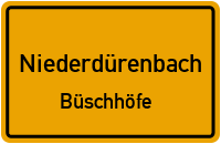 Wendekreis in NiederdürenbachBüschhöfe