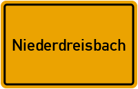 Denkmalstraße in Niederdreisbach