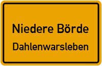 Hohenwarsleber Straße in Niedere BördeDahlenwarsleben