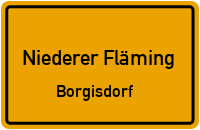Werbiger Landstr. in Niederer FlämingBorgisdorf