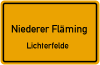 Lichterfelde in 14913 Niederer Fläming (Lichterfelde)
