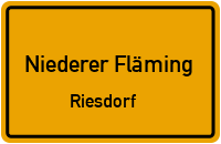 Riesdorf in Niederer FlämingRiesdorf