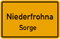 Jahnshornweg in NiederfrohnaSorge