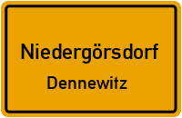 Wittenberger Straße in NiedergörsdorfDennewitz