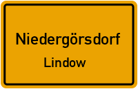 Lindower Dorfstraße in NiedergörsdorfLindow