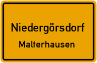 Malterhausen Dorf in NiedergörsdorfMalterhausen