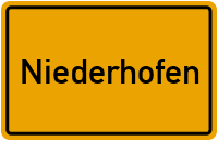 Höhenweg in Niederhofen