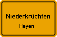 Brüggener Straße in NiederkrüchtenHeyen
