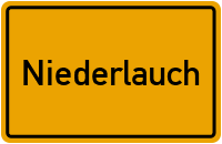 City Sign Niederlauch