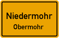 Schulstraße in NiedermohrObermohr