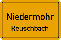 Ortsstraße in NiedermohrReuschbach