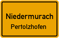 Straßen in Niedermurach Pertolzhofen