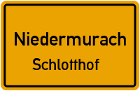 Straßen in Niedermurach Schlotthof