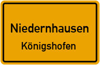Schillerstraße in NiedernhausenKönigshofen