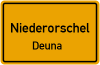 Kreuzweg in NiederorschelDeuna