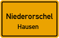 Benediktusweg in 37355 Niederorschel (Hausen)