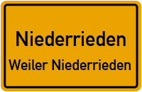 Salbeiweg in NiederriedenWeiler Niederrieden