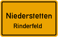 Straßenverzeichnis Niederstetten Rinderfeld