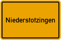 Niederstotzingen in Baden-Württemberg