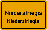 Bahnberg in NiederstriegisNiederstriegis