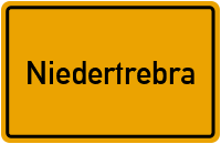 City Sign Niedertrebra