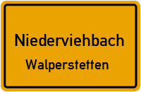 Straßenverzeichnis Niederviehbach Walperstetten