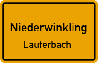 Straßenverzeichnis Niederwinkling Lauterbach