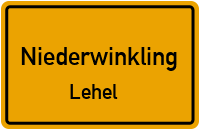 Straßenverzeichnis Niederwinkling Lehel