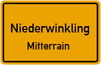 Straßenverzeichnis Niederwinkling Mitterrain