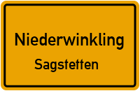 Straßenverzeichnis Niederwinkling Sagstetten