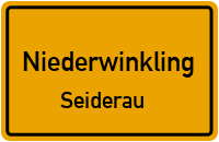 Straßenverzeichnis Niederwinkling Seiderau