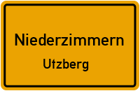 Hopfgartener Straße in NiederzimmernUtzberg