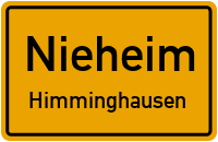 Abzweig Kreisstraße in NieheimHimminghausen