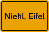 City Sign Niehl, Eifel