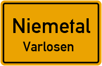 Hinterdorfstraße in NiemetalVarlosen