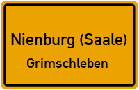 Latdorfer Straße in Nienburg (Saale)Grimschleben
