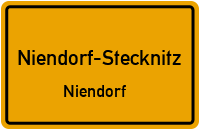 Bundesstraße in Niendorf-StecknitzNiendorf