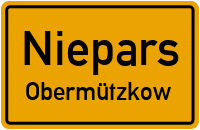 Zimkendorfer Weg in NieparsObermützkow