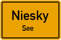 Lange Straße in NieskySee