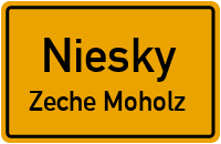 Am Forsthaus in NieskyZeche Moholz