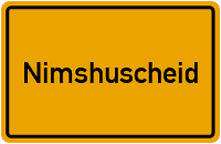 Wiesenstraße in Nimshuscheid