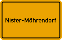 City Sign Nister-Möhrendorf