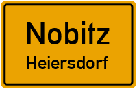 Heiersdorfer Straße in NobitzHeiersdorf