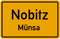 Bahnhaus in NobitzMünsa