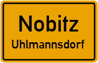 Uhlmannsdorfer Straße in NobitzUhlmannsdorf
