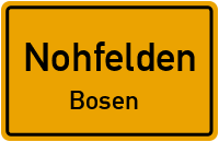 Straßenverzeichnis Nohfelden Bosen