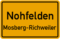 Straßenverzeichnis Nohfelden Mosberg-Richweiler